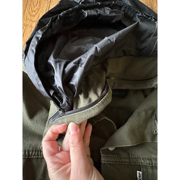 Levi's Men's Utility Arm Green Jacket Size Medium - Picture 4 of 8